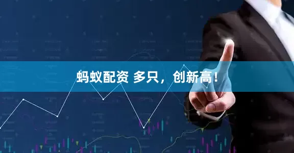 蚂蚁配资 多只，创新高！