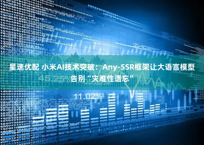 星速优配 小米AI技术突破：Any-SSR框架让大语言模型告别“灾难性遗忘”