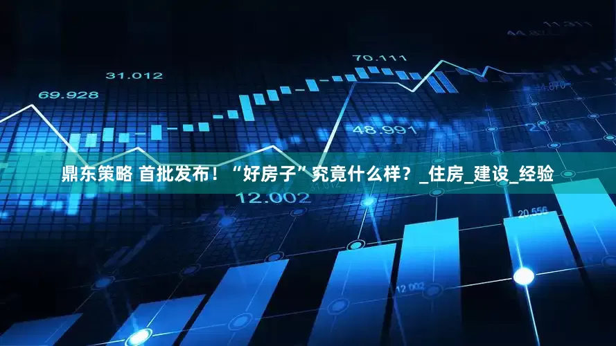 鼎东策略 首批发布！“好房子”究竟什么样？_住房_建设_经验