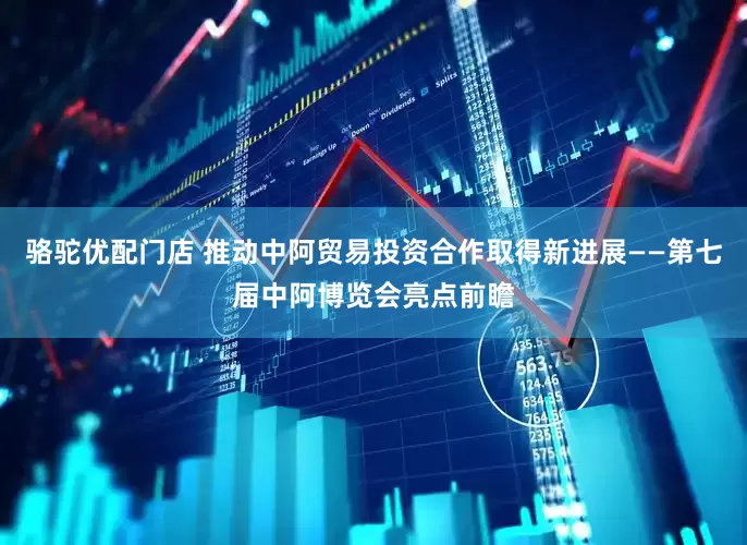 骆驼优配门店 推动中阿贸易投资合作取得新进展——第七届中阿博览会亮点前瞻