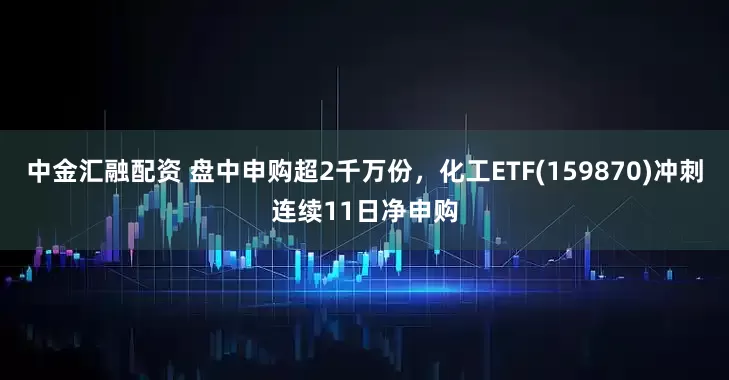 中金汇融配资 盘中申购超2千万份，化工ETF(159870)冲刺连续11日净申购